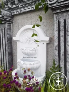 tự sơn màu giả đồng cho phù điêu xi măng