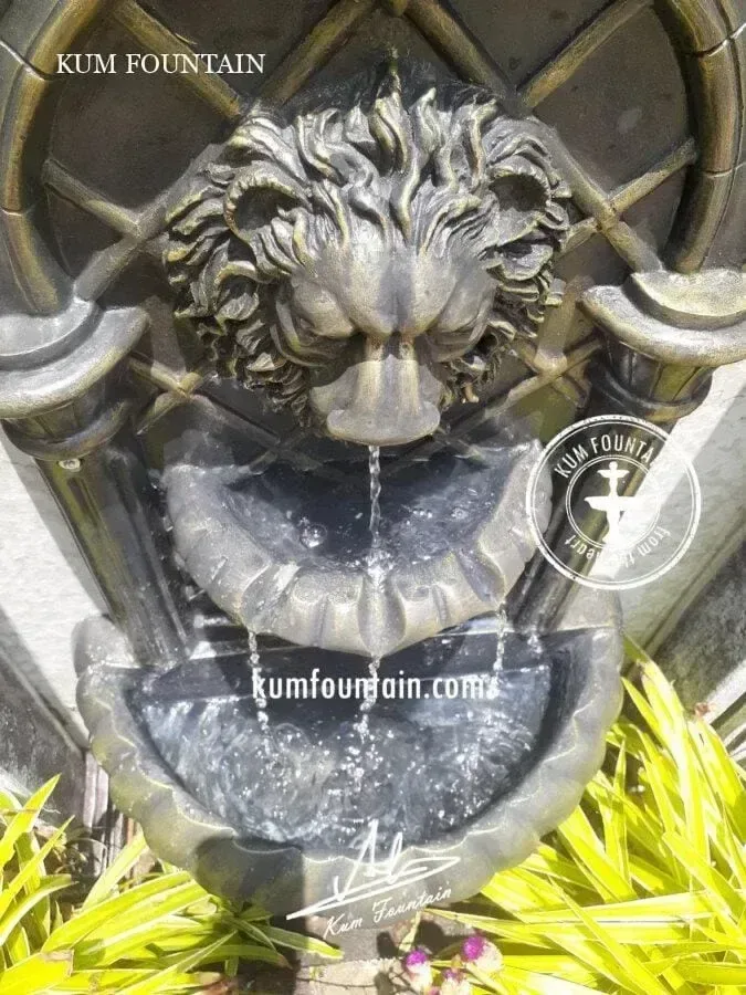 tự đắp hoa văn xi măng bằng tay cho tường rào