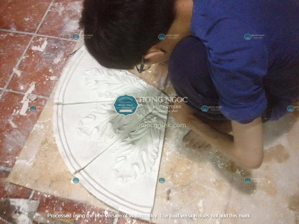 mua tranh phù điêu xi măng trang trí phòng khách