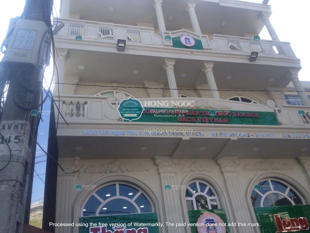 mua phù điêu xi măng trang trí biệt thự