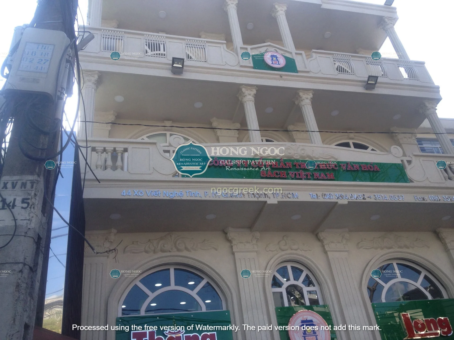 mua phù điêu xi măng trang trí biệt thự