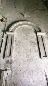 giá phù điêu xi măng