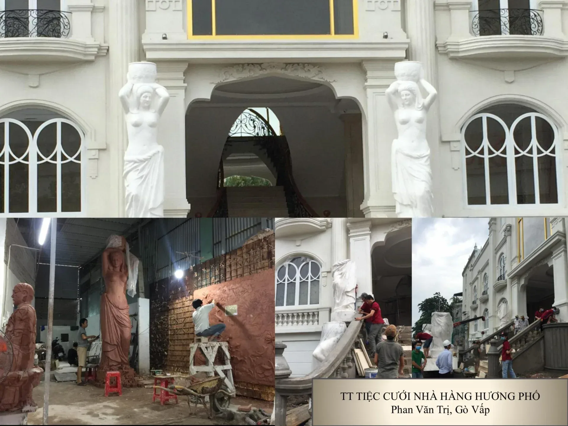 hướng dẫn chống thấm cho phù điêu xi măng