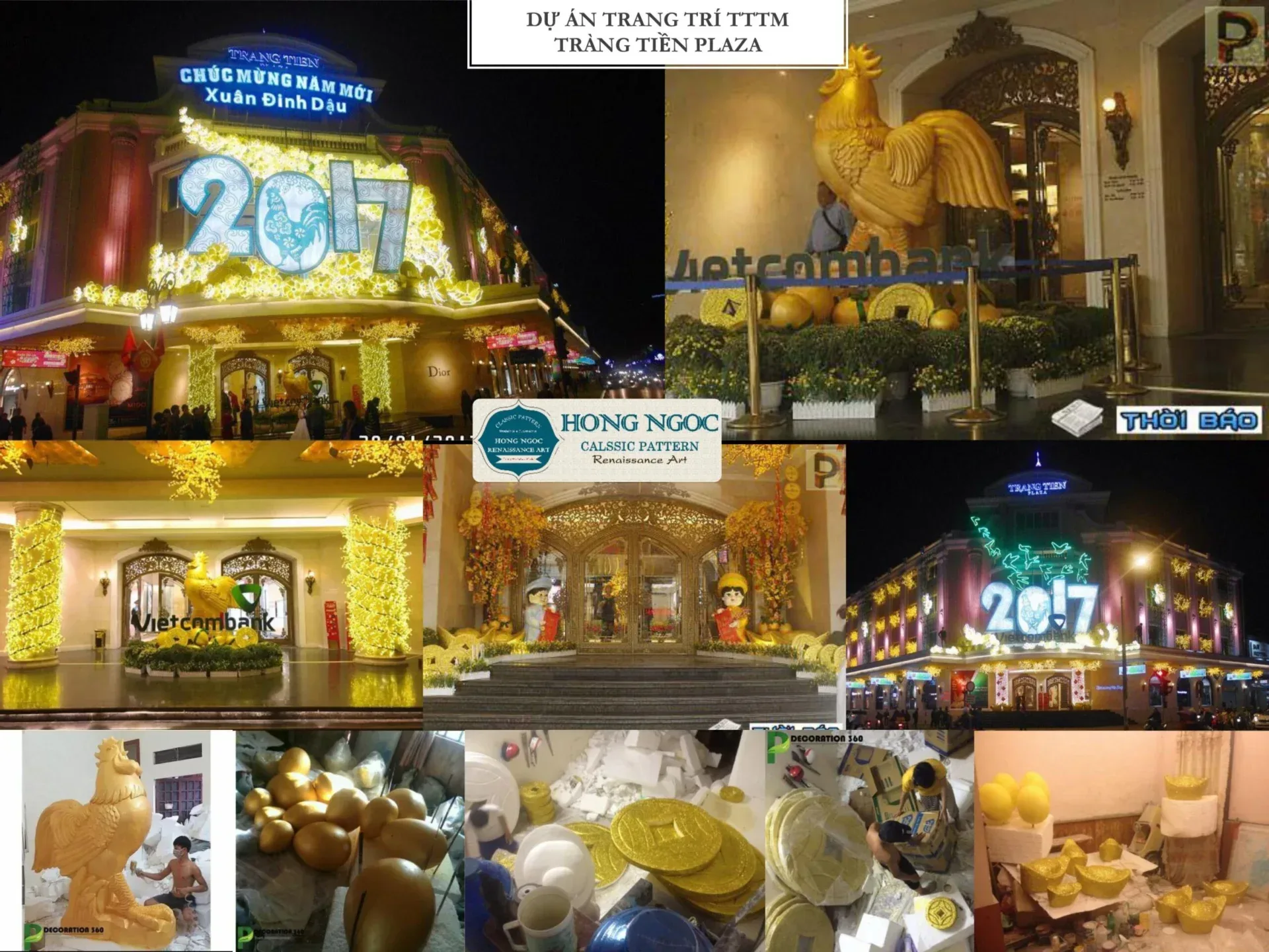 đắp hoa văn xi măng