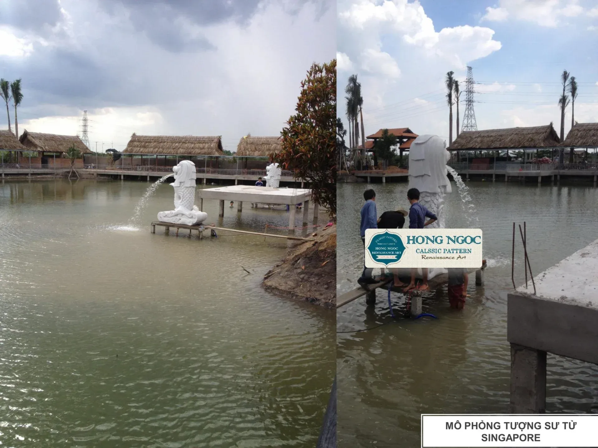 báo giá thi công hoa văn phù điêu xi măng ngoài trời