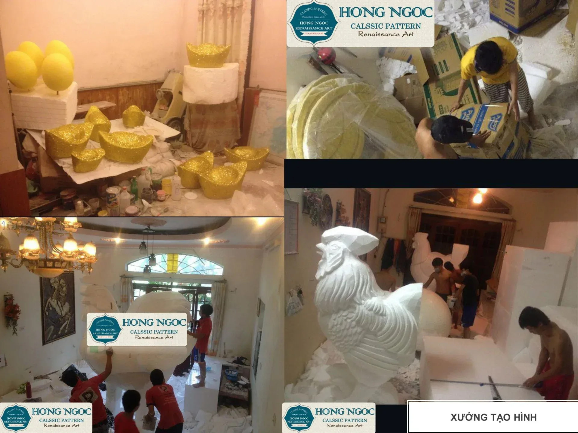 tư vấn chọn phù điêu xi măng cho biệt thự cổ điển