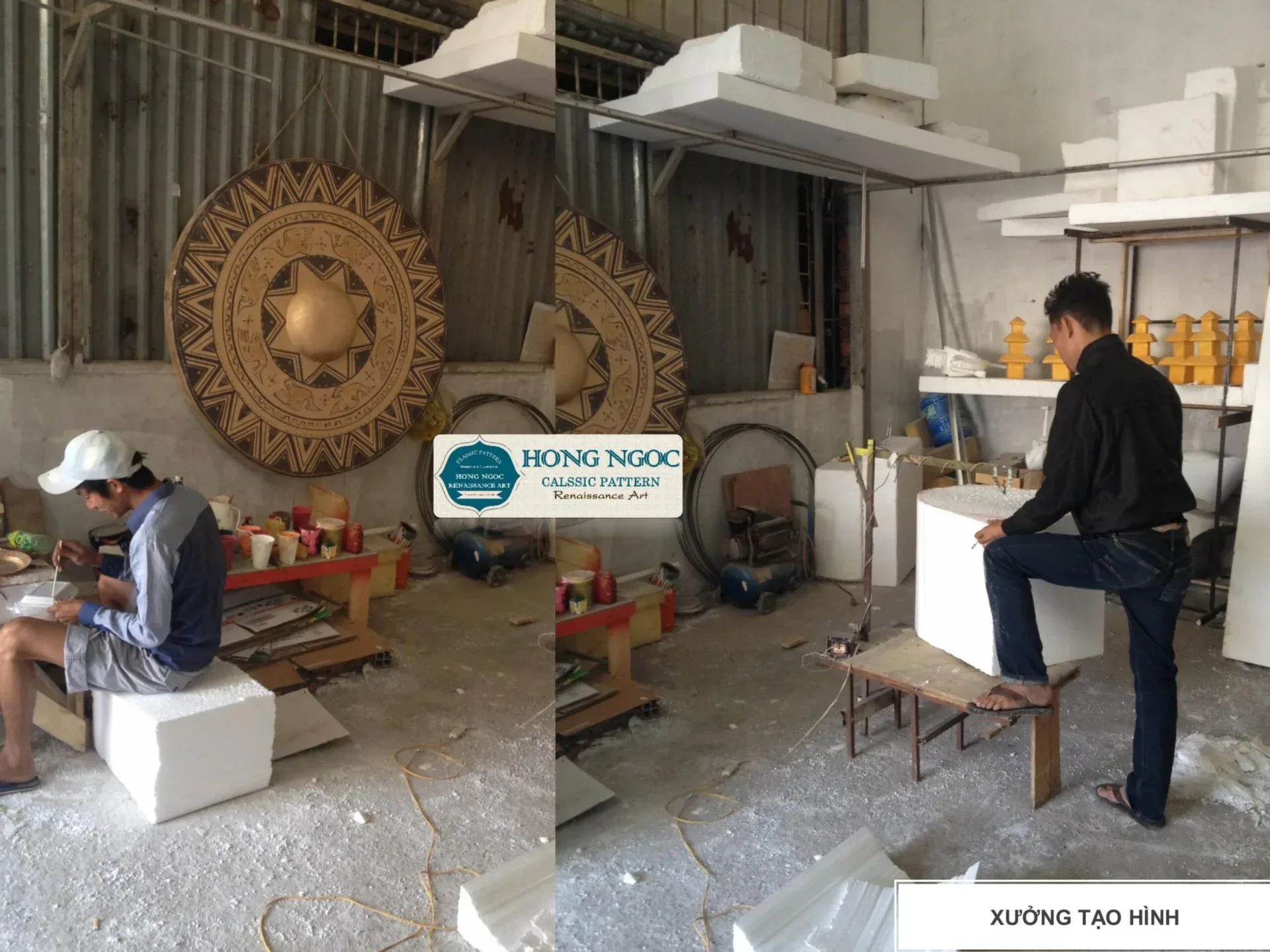 mẫu hoa văn xi măng phù hợp nhà cổ