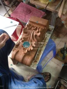 dụng cụ đánh bóng phù điêu xi măng