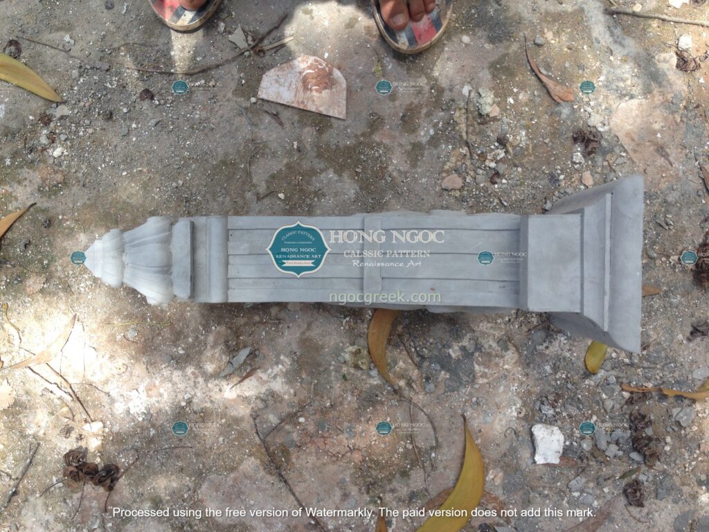 showroom trưng bày phù điêu xi măng