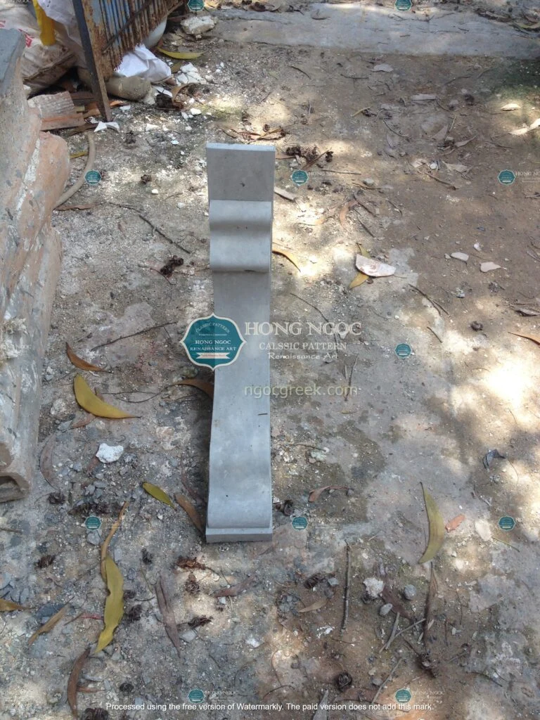 xưởng đắp phù điêu hoa sen xi măng