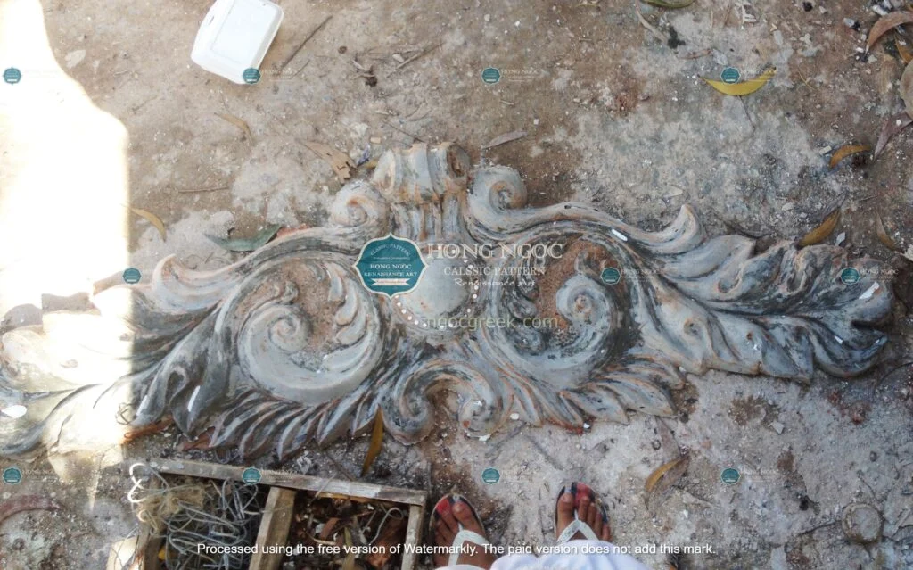 cơ sở bán khuôn đúc hoa văn xi măng