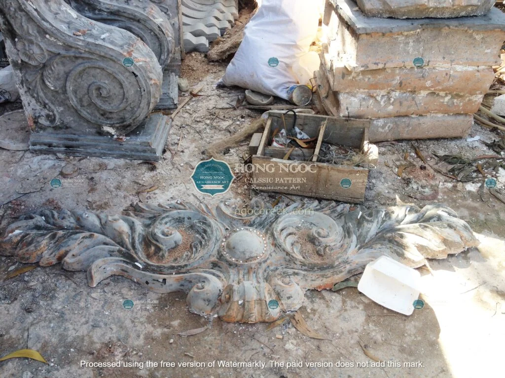 nơi mua phù điêu xi măng số lượng lớn