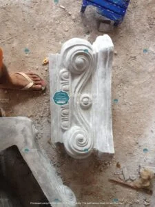 phù điêu xi măng trang trí cổng nhà đẹp