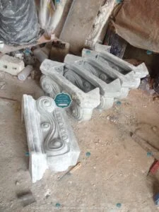 tranh phù điêu xi măng sân thượng