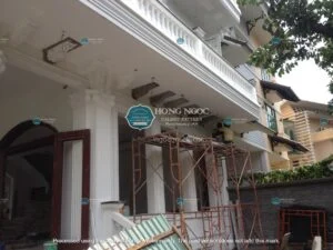 tranh xi măng đắp nổi cho phòng gym