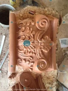 tranh phù điêu xi măng trang trí nhà hàng hải sản