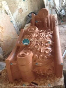 phù điêu xi măng nghệ thuật cho studio chụp ảnh