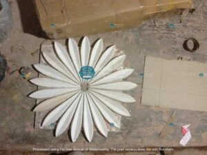 tranh xi măng đắp nổi trang trí trường học