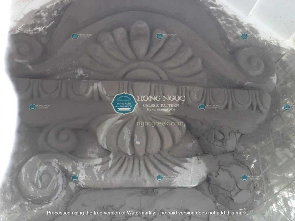 tranh phù điêu xi măng cho quán bar ngoài trời