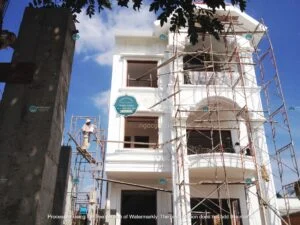 phù điêu xi măng cho nhà cổ cải tạo