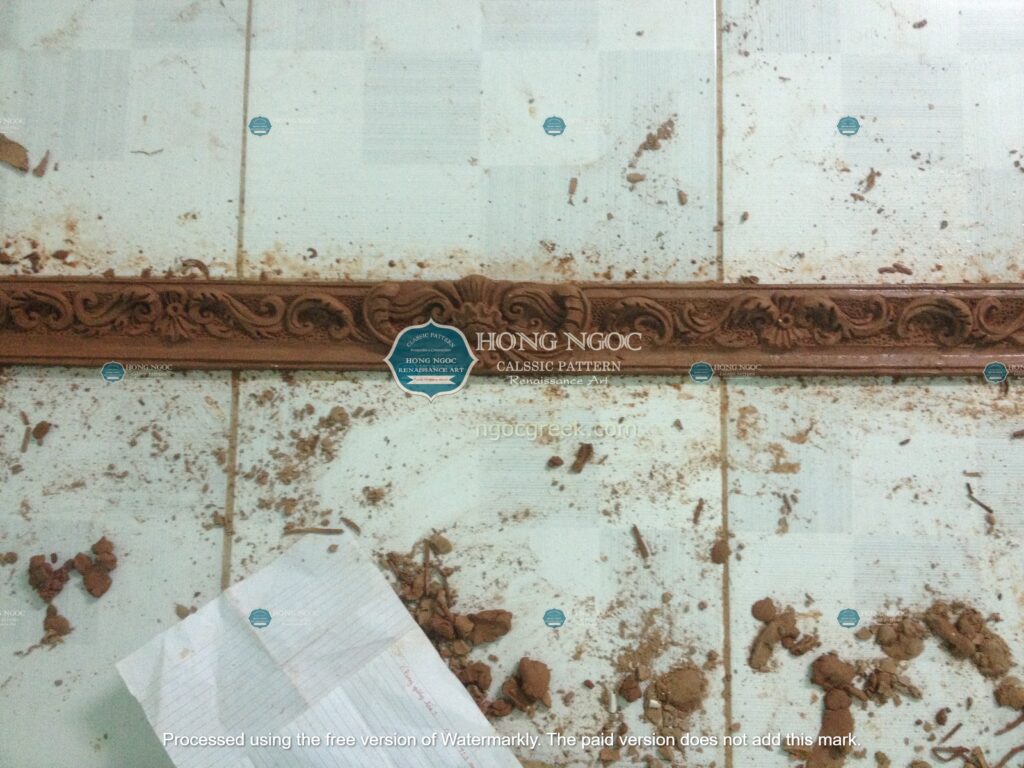 giá khuôn phù điêu xi măng cho tiểu cảnh