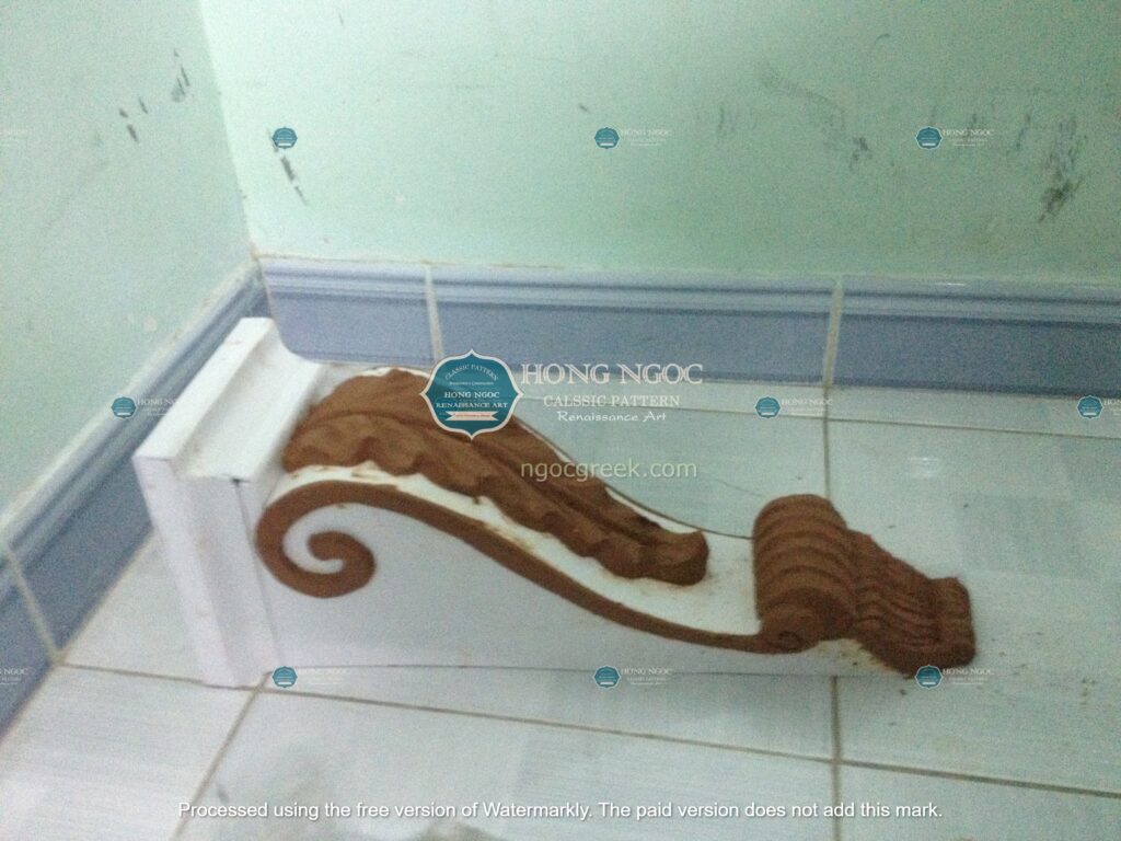 tranh đắp nổi xi măng