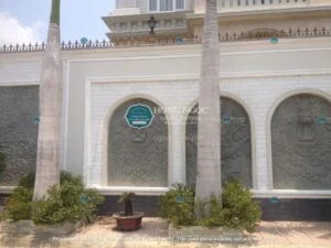 mẫu phù điêu xi măng cho nhà phố hiện đại