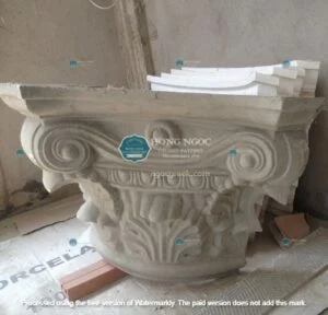 xưởng đắp phù điêu xi măng theo phong cách cổ