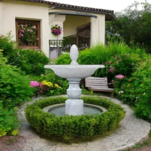 giá hoa văn phù điêu xi măng trang trí cổng