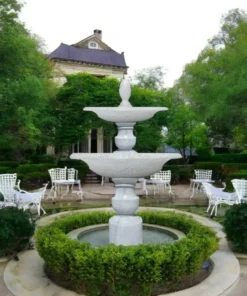 Đài phun nước 2 Tầng Cao 123 x D 80 cm. Không có bể nước