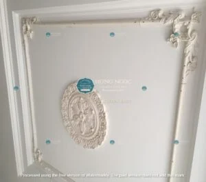 nơi bán phù điêu xi măng mặt tiền biệt thự