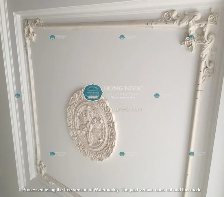 nơi bán phù điêu xi măng mặt tiền biệt thự