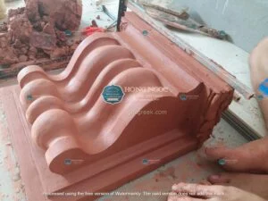 cách trộn xi măng đắp phù điêu