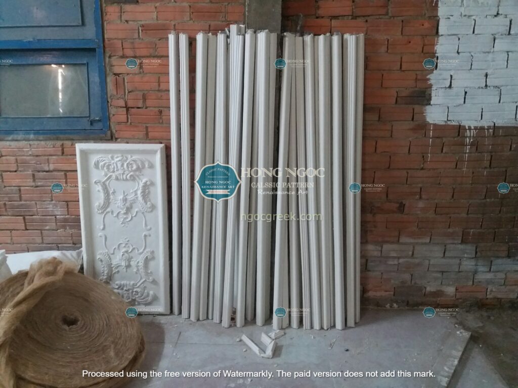 chi phí làm phù điêu xi măng loại dày