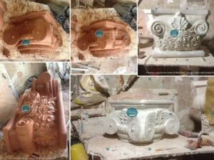 giá tranh phù điêu xi măng đắp thủ công