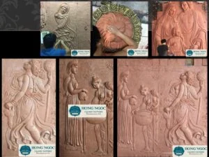 báo giá tranh xi măng đắp nổi theo m2